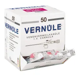 Mediware VERNÜLE - Inwendige veneuze canule 14 G x 2 | 45 mm | 2,10 mm | 270 ml/min. | oranje